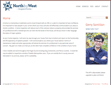 Tablet Screenshot of northbywestinspections.com